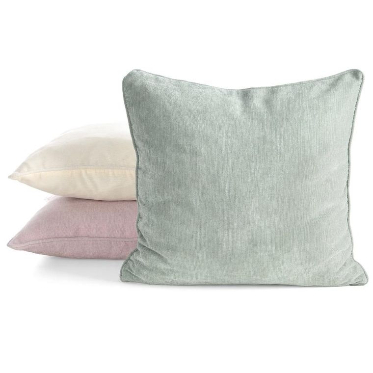 Eurofirany, poszewka Vani, 45-45 cm, ciemnomiętowy