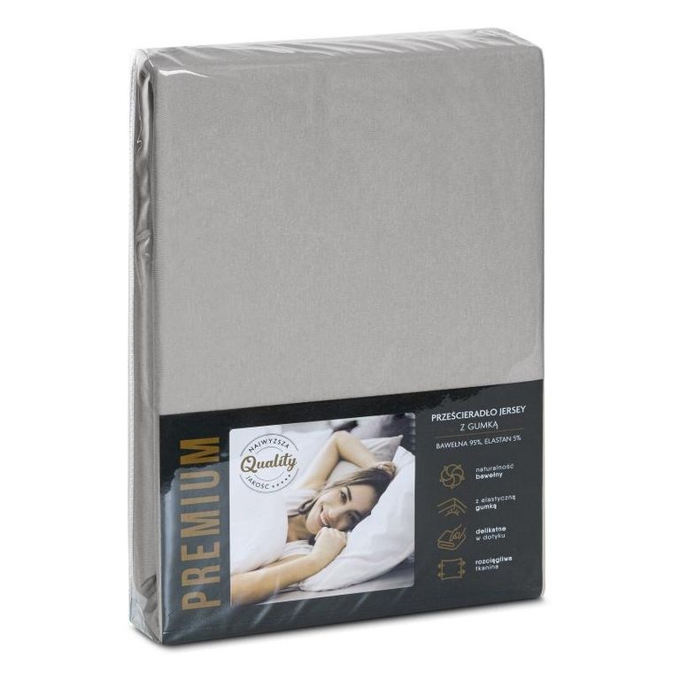 Eurofirany, prześcieradło z gumką, 240-220 cm, wysokość 30 cm