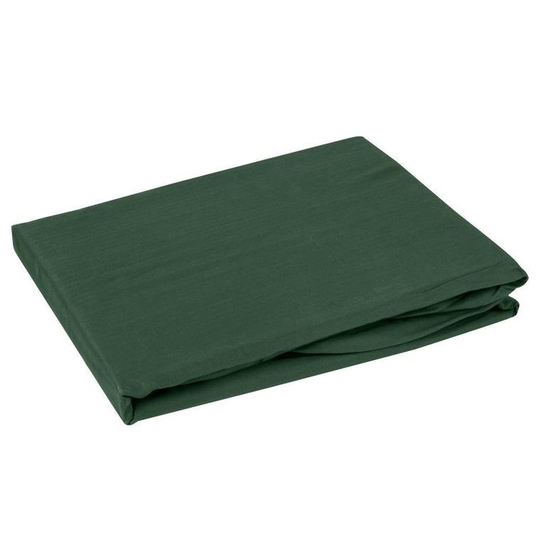 Eurofirany, prześcieradło z gumką, Nova3, 160-200 cm, wys 30 cm, butelkowy zielony