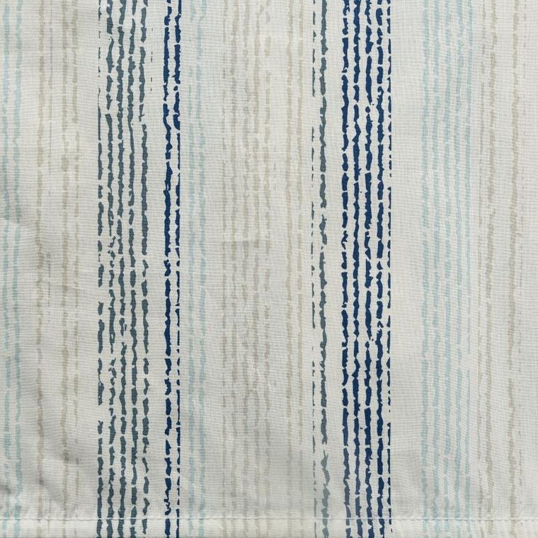 Eurofirany, prześcieradło z gumką, print, 160-200 cm, niebieski