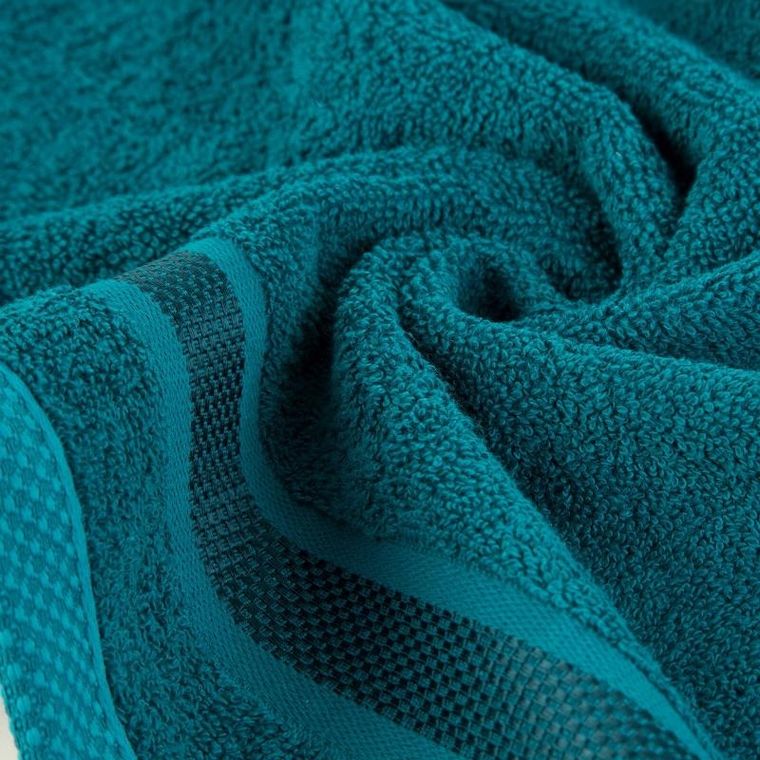 Eurofirany, ręcznik Abbie, 50-90 cm, turkusowy