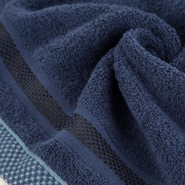 Eurofirany, ręcznik Abbie, 70-140 cm, granatowy