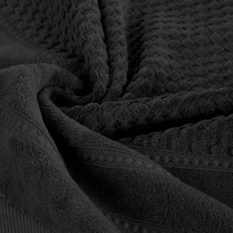 Eurofirany, ręcznik Adore, 30-50 cm, czarny