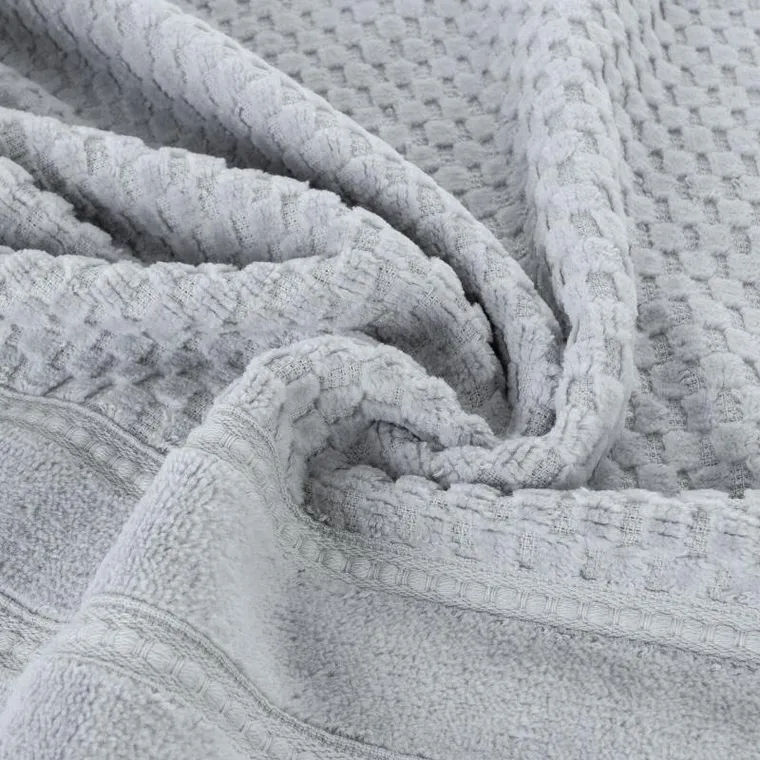 Eurofirany, ręcznik Adore, 50-90 cm, srebrny