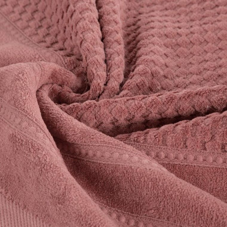 Eurofirany, ręcznik Adore, 70-140 cm, ciemnoróżowy