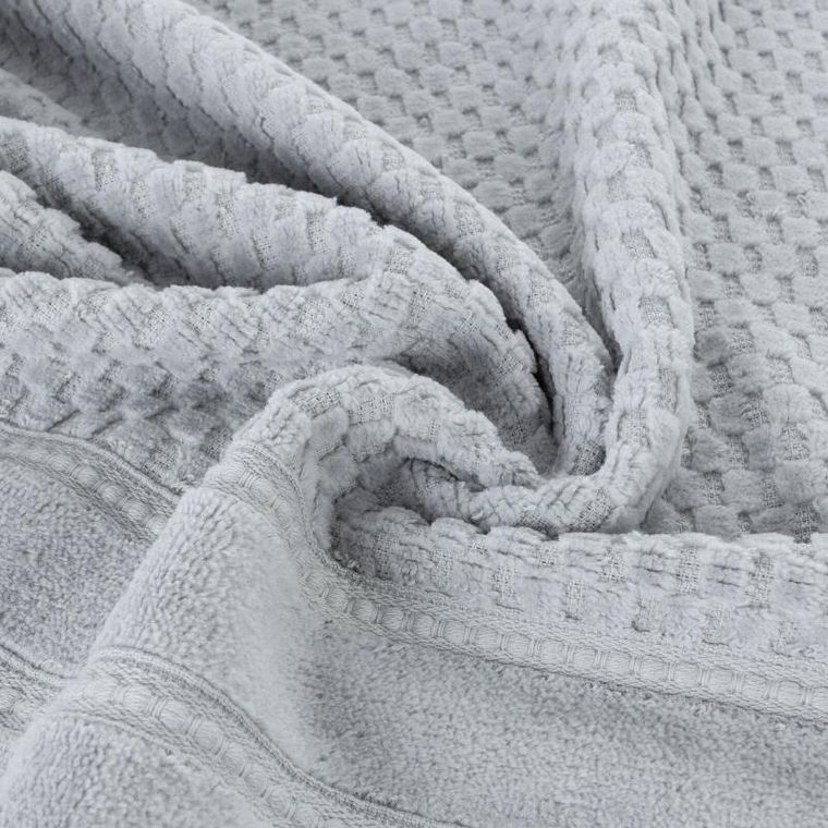 Eurofirany, ręcznik Adore, 70-140 cm, srebrny