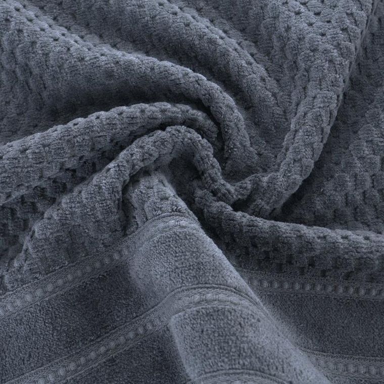 Eurofirany, ręcznik Adore, 70-140 cm, stalowy