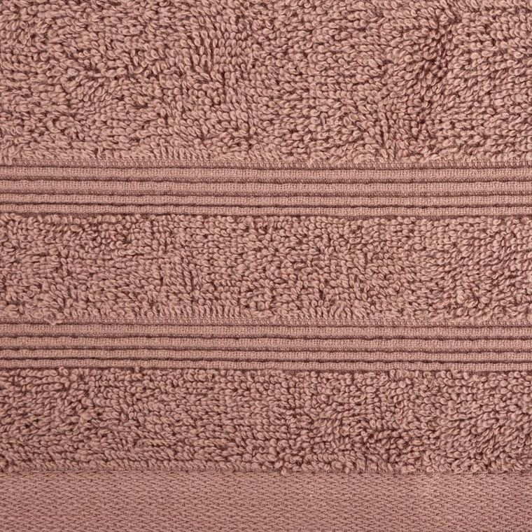 Eurofirany, ręcznik Aline, 70-140 cm, ceglasty