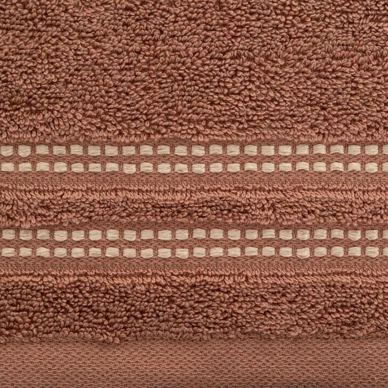 Eurofirany, ręcznik Ally, 30-50 cm, ceglasty