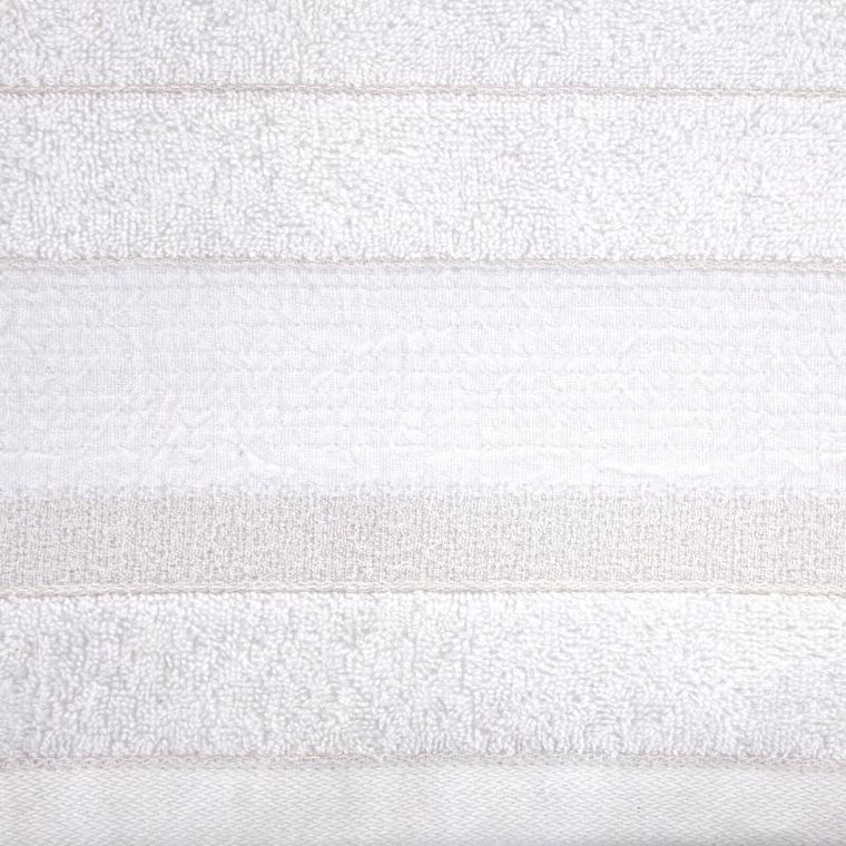 Eurofirany, ręcznik April, 50-90 cm, biały