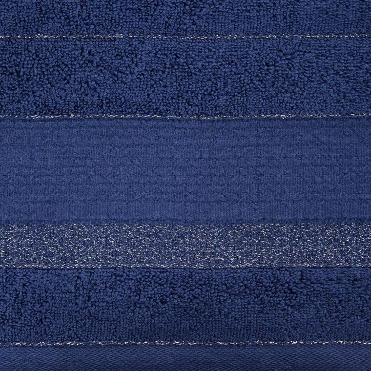 Eurofirany, ręcznik April, 70-140 cm, granatowy