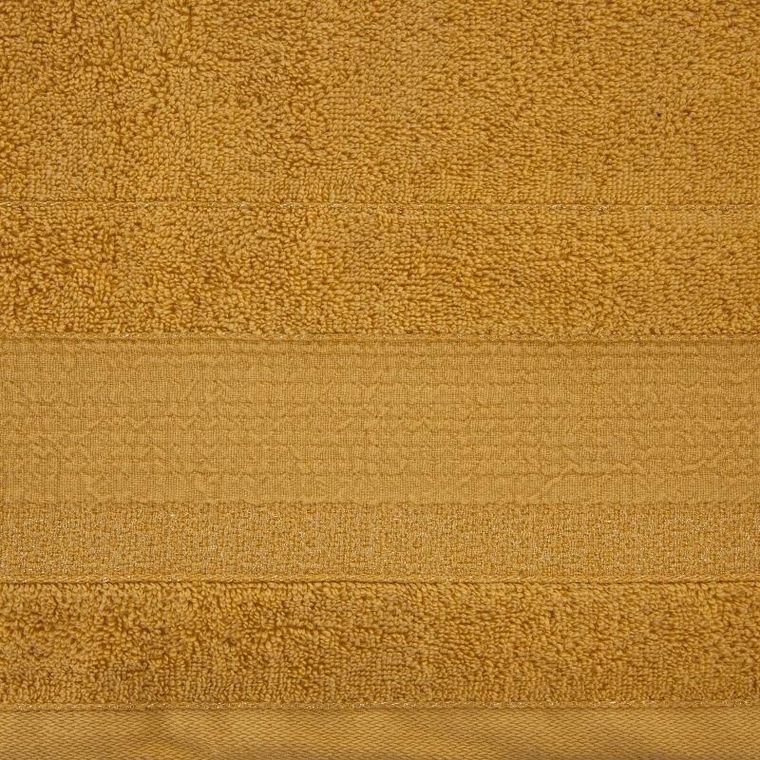 Eurofirany, ręcznik April, 70-140 cm, musztardowy