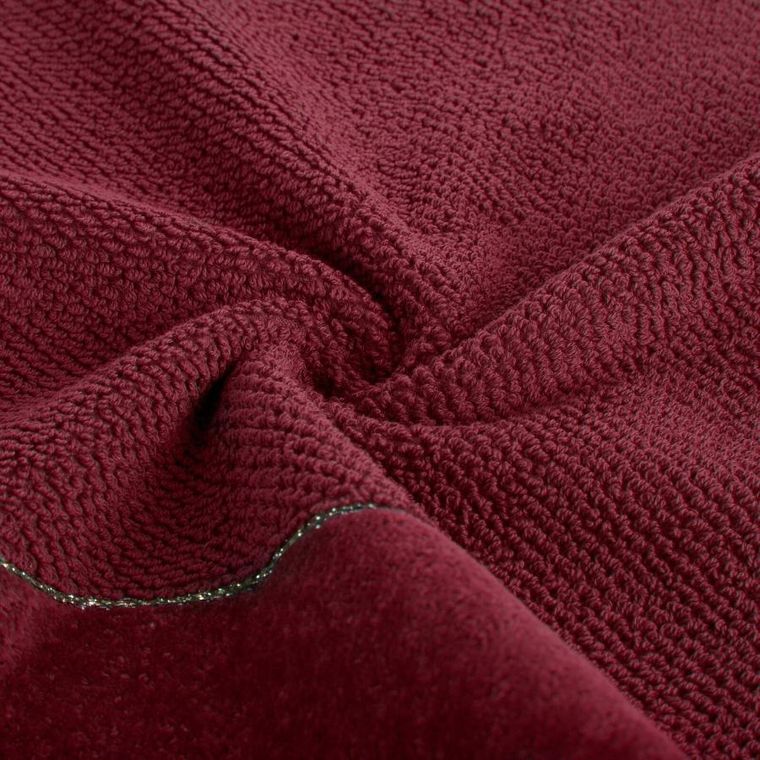 Eurofirany, ręcznik Aria, 30-50 cm, bordowy