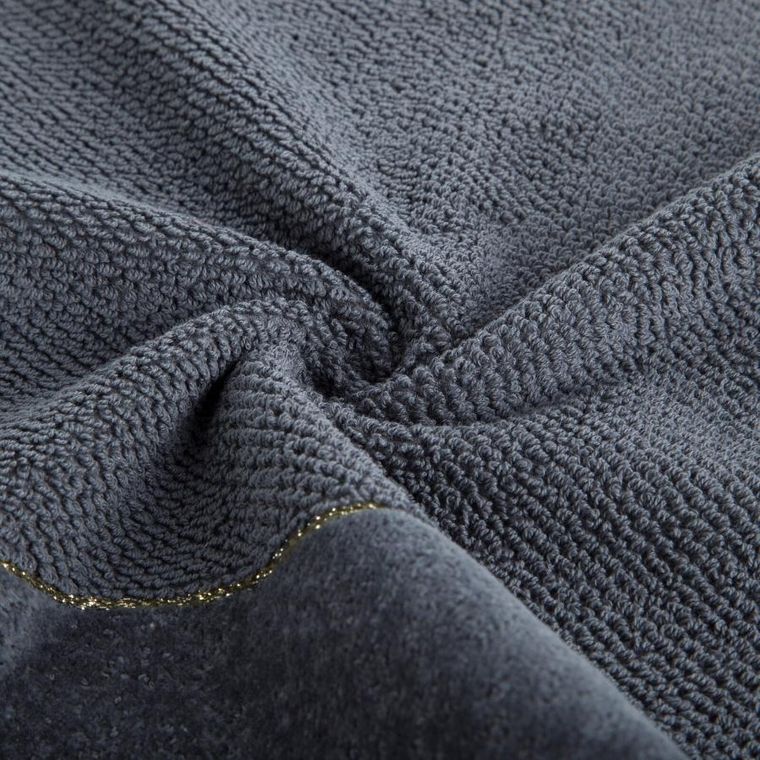 Eurofirany, ręcznik Aria, 50-90 cm, stalowy