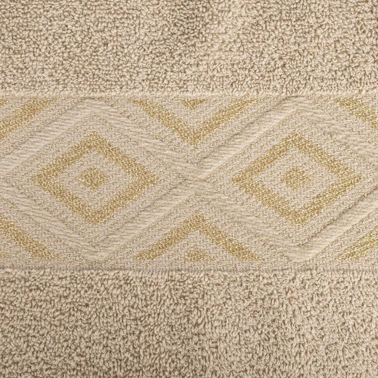 Eurofirany, ręcznik, Azari, 70-140 cm, beżowy