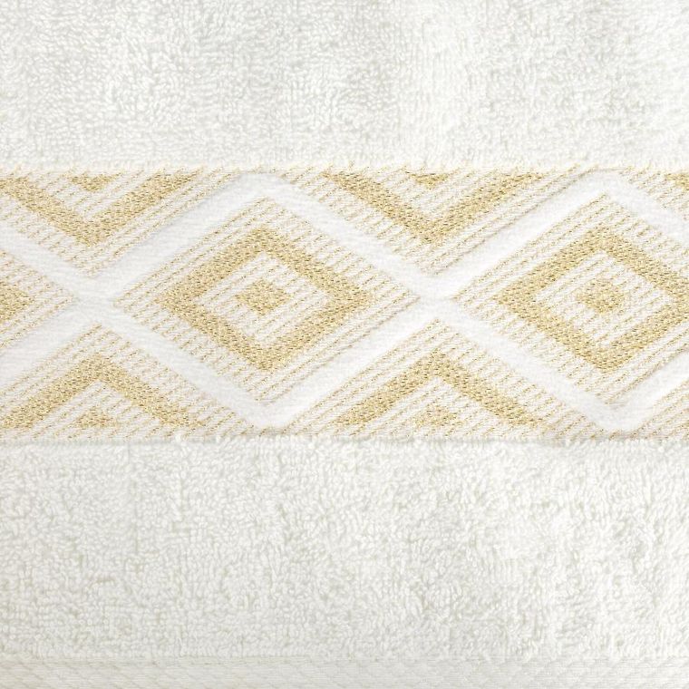 Eurofirany, ręcznik, Azari, 70-140 cm, kremowy