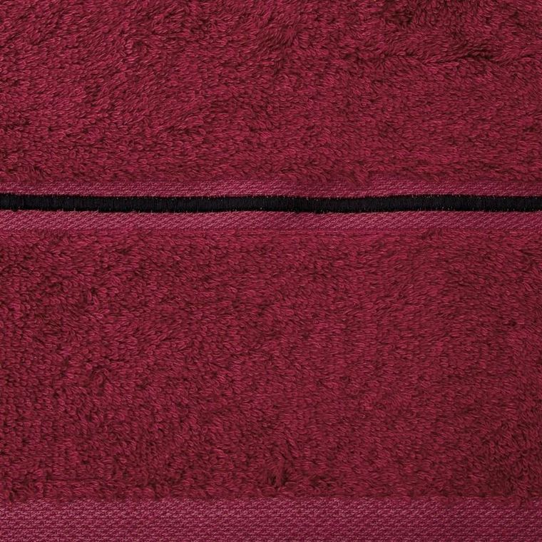 Eurofirany, ręcznik bambo, 50-90 cm, czerwony