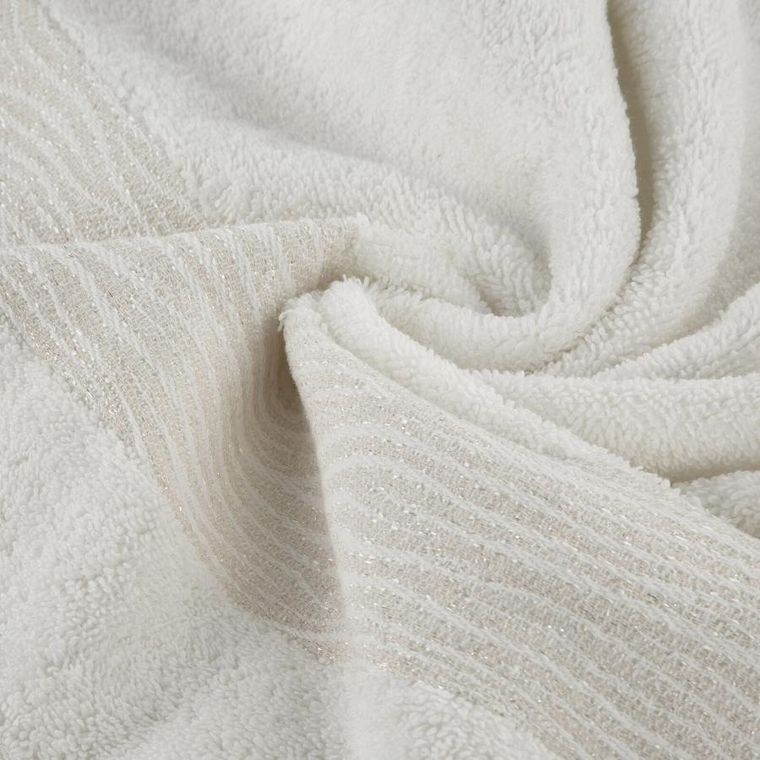 Eurofirany, ręcznik bawełniany, Amber 01, 30-50 cm, kremowy