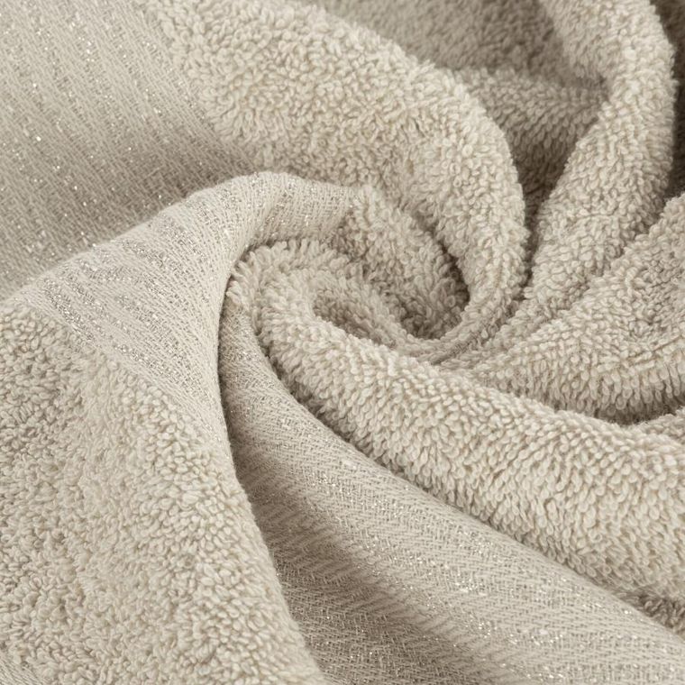 Eurofirany, ręcznik bawełniany, Amber 03, 50-90 cm, beżowy