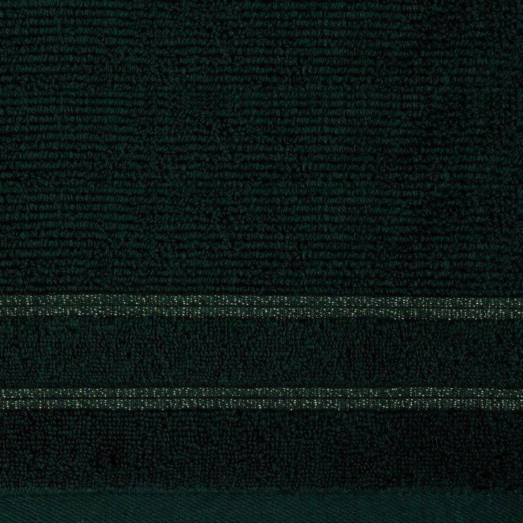 Eurofirany, ręcznik bawełniany, Amira 08, 30-50 cm, ciemnozielony