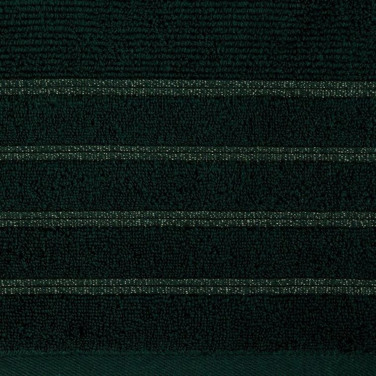 Eurofirany, ręcznik bawełniany, Amira 08, 70-140 cm, ciemnozielony