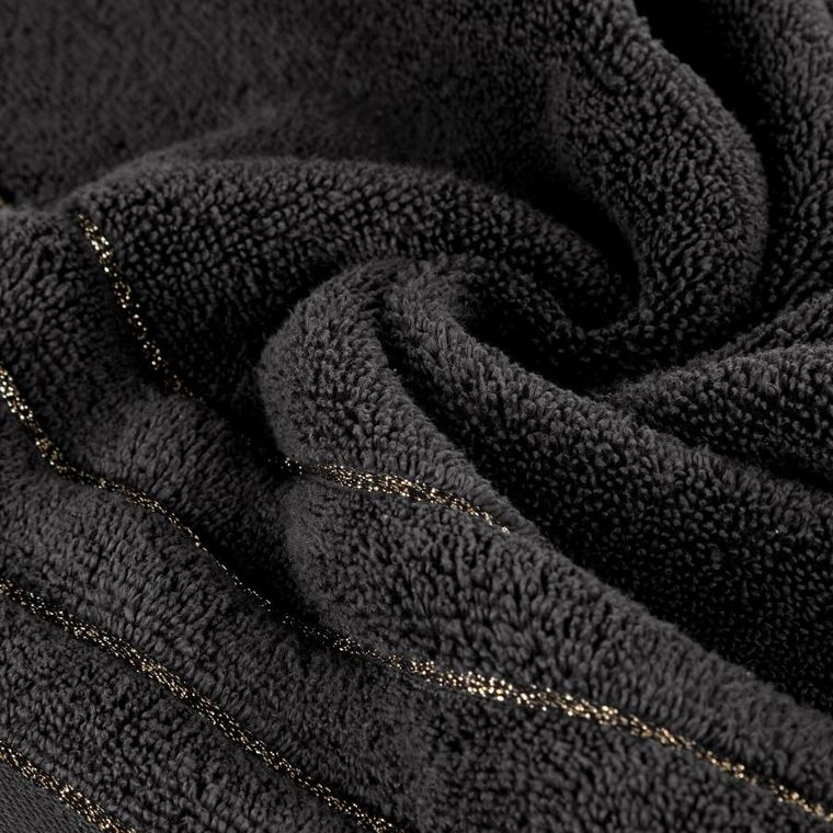 Eurofirany, ręcznik bawełniany, Nadine 04, 50-90 cm, stalowy