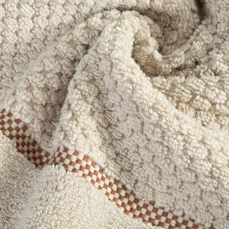 Eurofirany, ręcznik, Caleb, beżowy, 50-90 cm