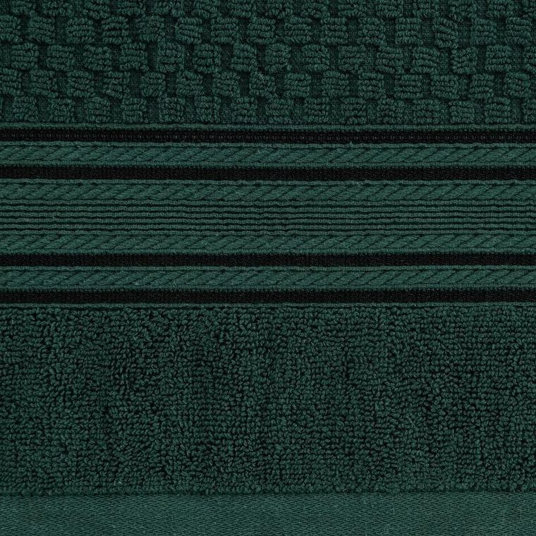 Eurofirany, ręcznik Davos, 30-50 cm, ciemnozielony