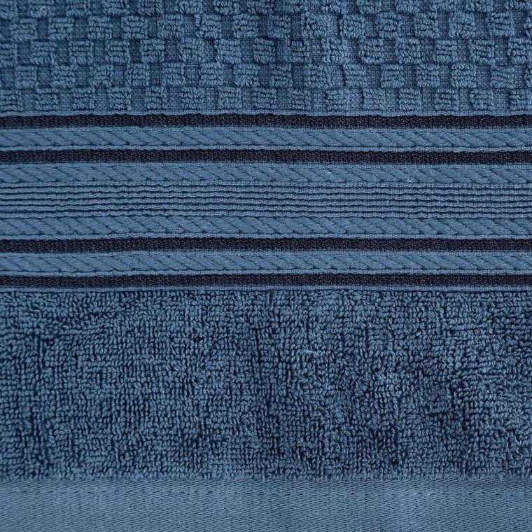 Eurofirany, ręcznik Davos, 30-50 cm, granatowy