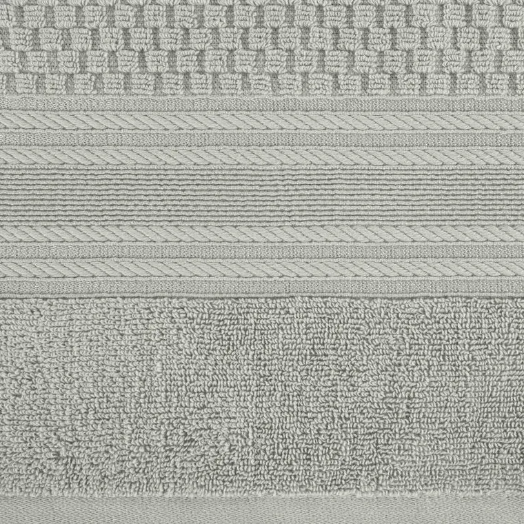 Eurofirany, ręcznik Davos, 30-50 cm, srebrny