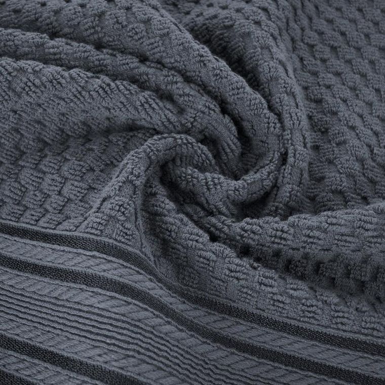 Eurofirany, ręcznik Davos, 30-50 cm, stalowy