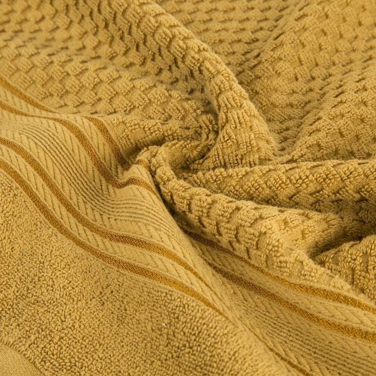 Eurofirany, ręcznik Davos, 50-90 cm, miodowy