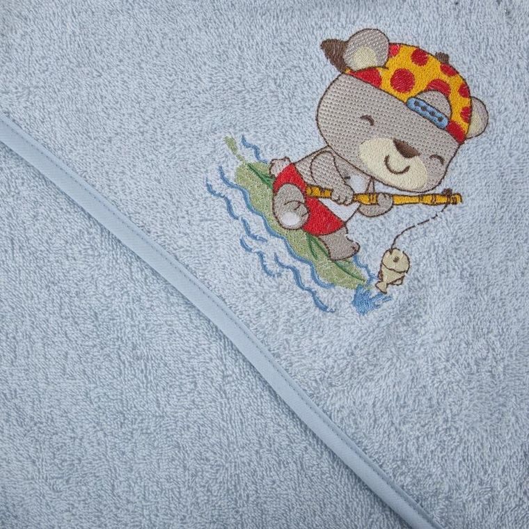 Eurofirany, ręcznik dziecięcy, 50-90 cm, niebieski