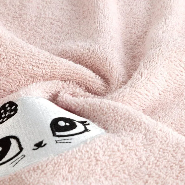 Eurofirany, ręcznik dziecięcy, 50-90 cm, różowy