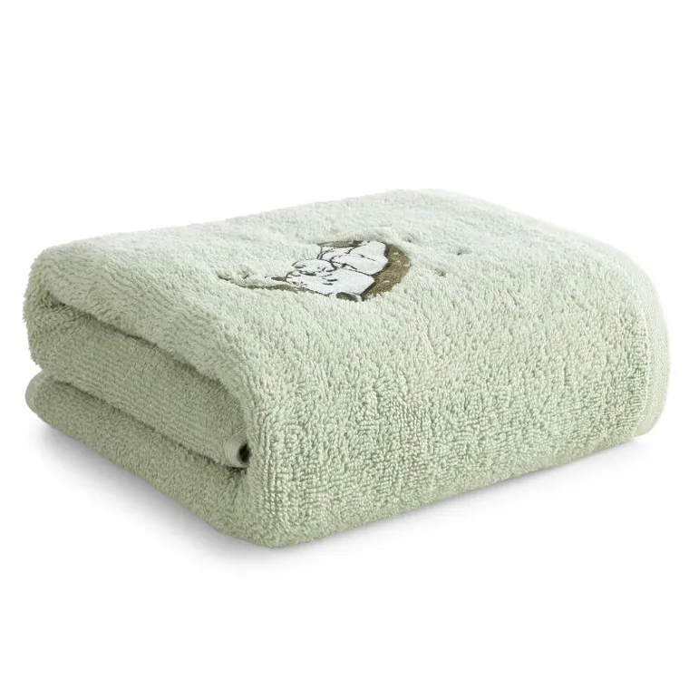 Eurofirany, ręcznik dziecięcy baby, 100-100 cm, miętowy