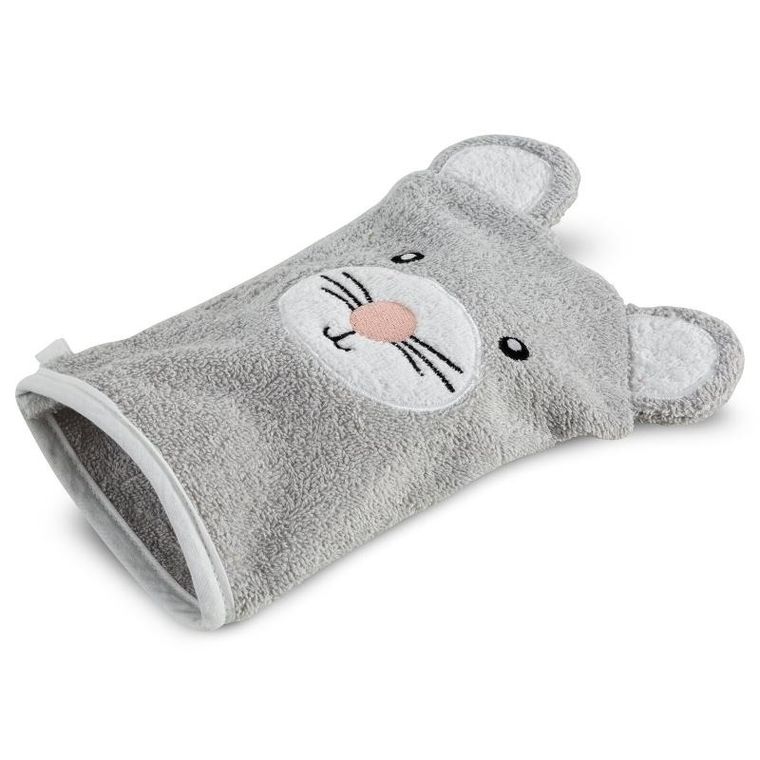 Eurofirany, ręcznik dziecięcy baby, 15-21 cm, srebrny