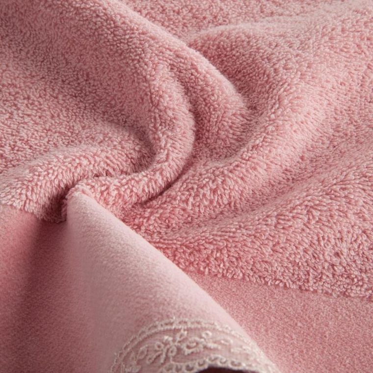 Eurofirany, ręcznik Emi, 50-90 cm, różowy