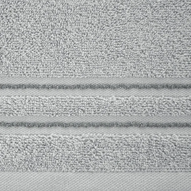 Eurofirany, ręcznik Emina, 30-50 cm, srebrny