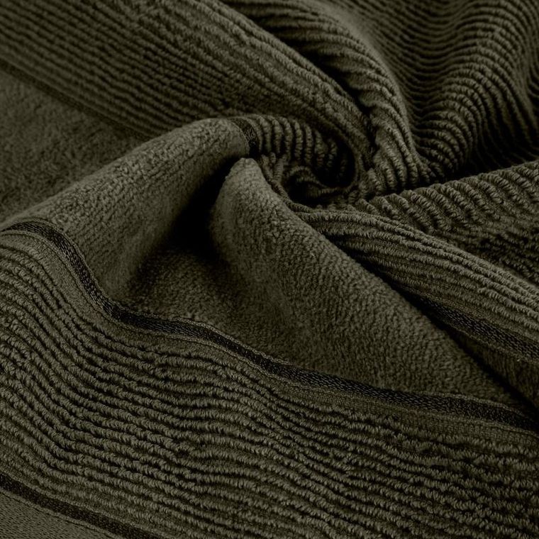 Eurofirany, ręcznik Emma, 30-50 cm, ciemnozielony