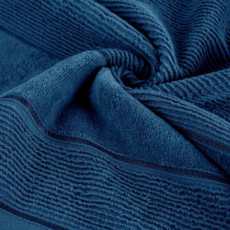 Eurofirany, ręcznik Emma, 30-50 cm, granatowy