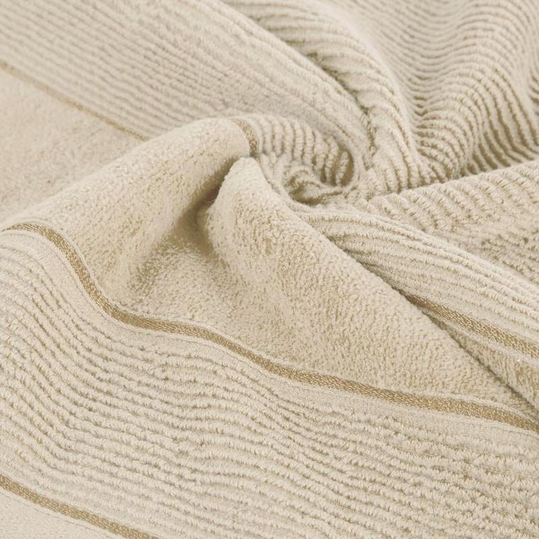 Eurofirany, ręcznik Emma, 70-140 cm, kremowy