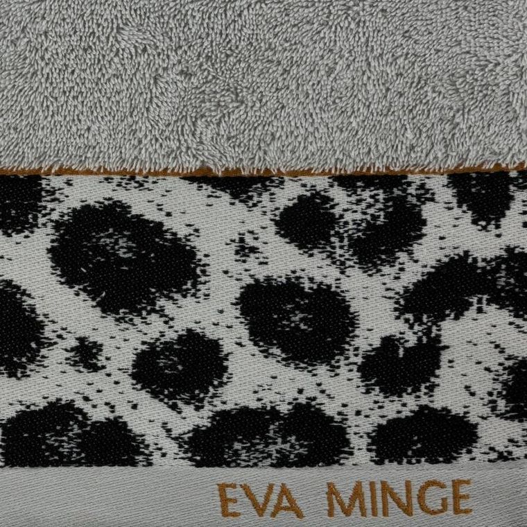 Eurofirany, ręcznik Eva, 30-50 cm, srebrny