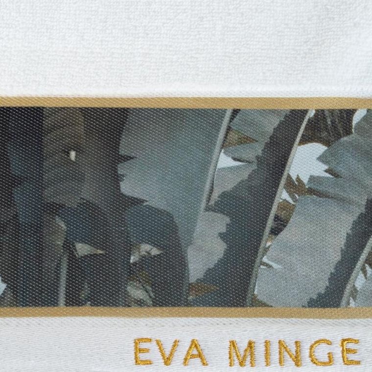 Eurofirany, ręcznik Eva, 70-140 cm, biały