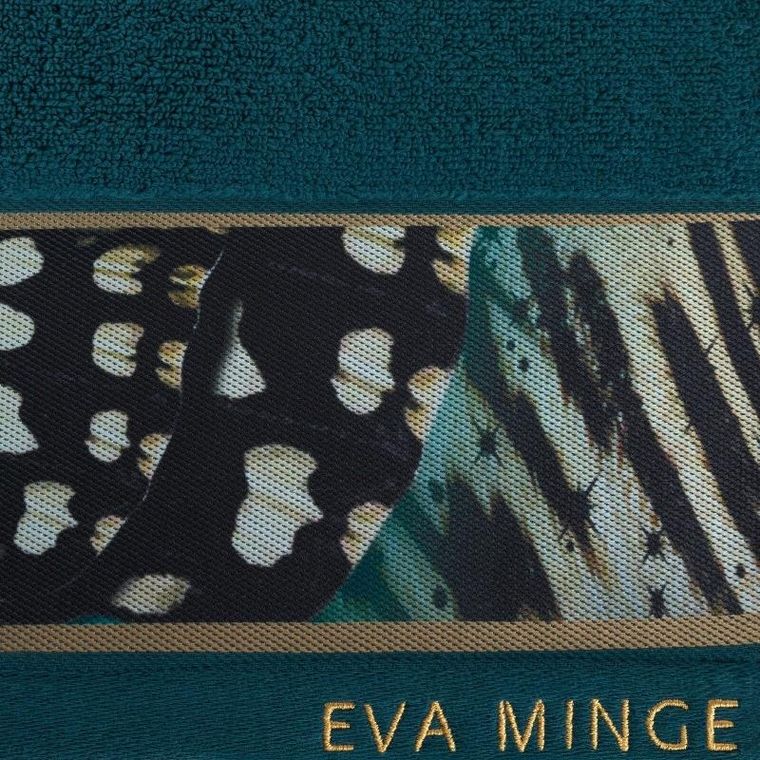 Eurofirany, ręcznik Eva, 70-140 cm, ciemnoturkusowy