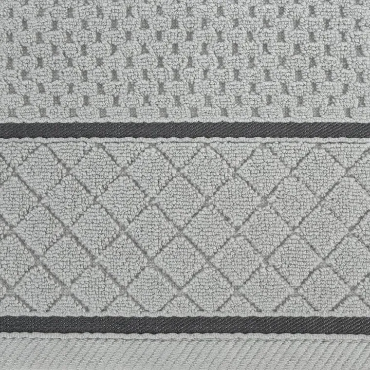 Eurofirany, ręcznik Favori, 30-50 cm, srebrny