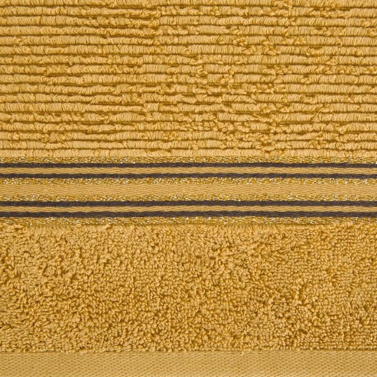Eurofirany, ręcznik Filon, 30-50 cm, musztardowy