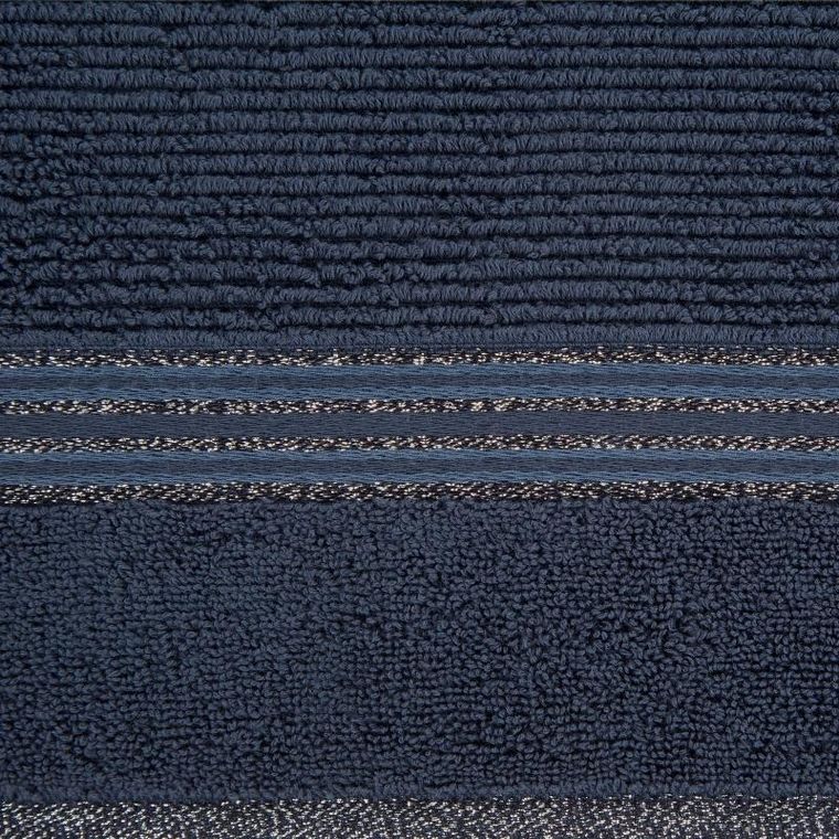 Eurofirany, ręcznik Filon, 50-90 cm, granatowy