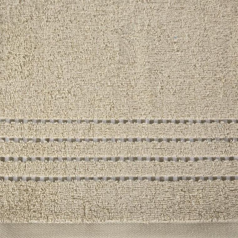 Eurofirany, ręcznik Fiore, 50-90 cm, beżowy