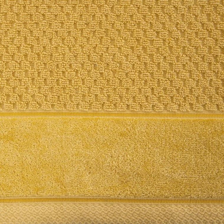 Eurofirany, ręcznik Frida, 30-50 cm, musztardowy