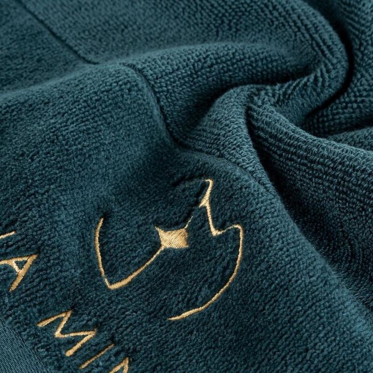 Eurofirany, ręcznik Gaja, ciemnozielony